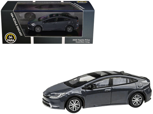 2023 Toyota Prius Guardian Gray 1/64 Diecast Model Car