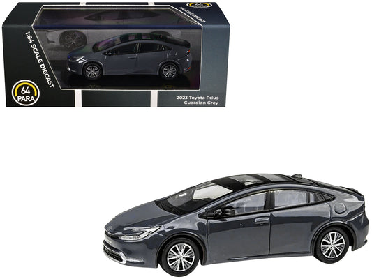 2023 Toyota Prius Guardian Gray 1/64 Diecast Model Car