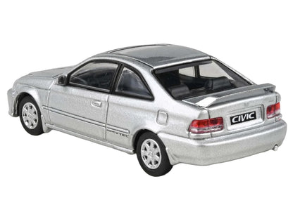 1999 Honda Civic Si EM1 Vogue Silver Metallic with Sunroof 1/64 Diecast Model Car