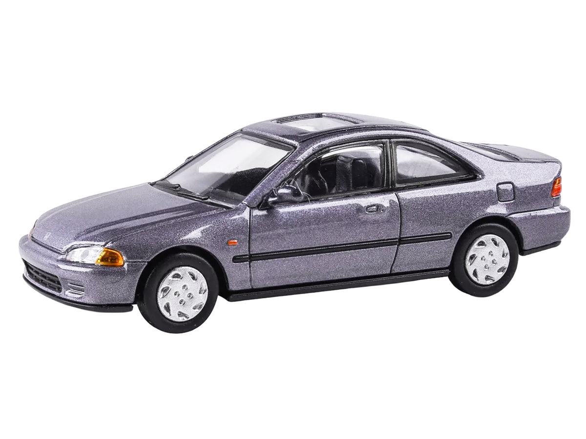 1995 Honda Civic Coupe EJ1 Horizon Gray Metallic with Sunroof 1/64 Diecast Model Car