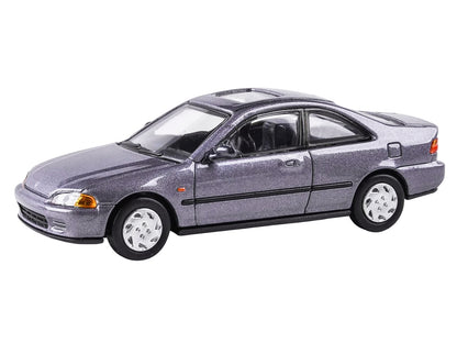 1995 Honda Civic Coupe EJ1 Horizon Gray Metallic with Sunroof 1/64 Diecast Model Car