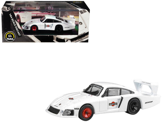 Porsche 935/78 Moby Dick "Martini Racing" White 1/64 Diecast Model Car