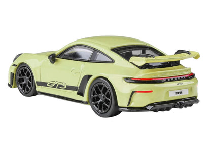 2025 Porsche 911 GT3 (992.2) Cartagena Yellow with Black Stripes 1/64 Diecast Model Car
