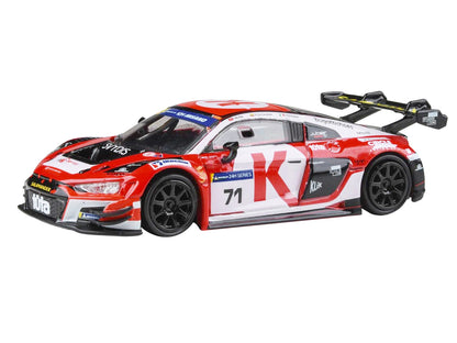 Audi R8 LMS GT3 EVO II #71 Arunas Geciauskas - Nicola Michelon - Tim Muller "Juta Racing" "12 Hours of Misano" (2025)  1/64 Diecast Model Car