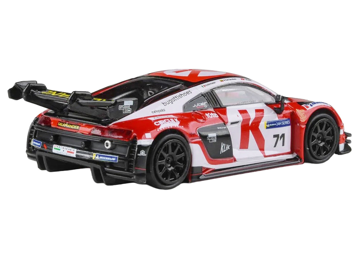 Audi R8 LMS GT3 EVO II #71 Arunas Geciauskas - Nicola Michelon - Tim Muller "Juta Racing" "12 Hours of Misano" (2025)  1/64 Diecast Model Car