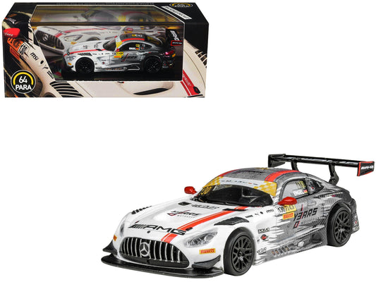 Mercedes-AMG GT3 #130 Maro Engel "GruppeM Racing" Winner "Macau GT Cup - FIA GT World Cup" (2024) 1/64 Diecast Model Car