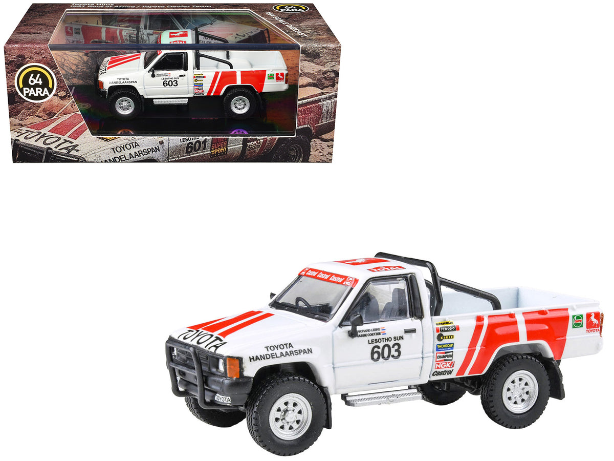 Toyota Hilux Pickup Truck #603 Kassie Coetzee - Richard Leeke Winner "Roof of Africa" (1993) 1/64 Diecast Model Car