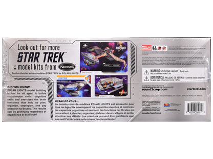 Skill 2 Model Kit U.S.S. Enterprise NCC-1701 Spaceship "Star Trek" (1966) TV Series 1/1000 Scale Model