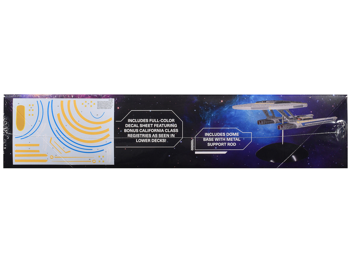 Skill 2 Model Kit USS Cerritos NCC-75567 Spacecraft "Star Trek: Lower Decks" (2020-2024) TV Series 1/1400 Scale Model