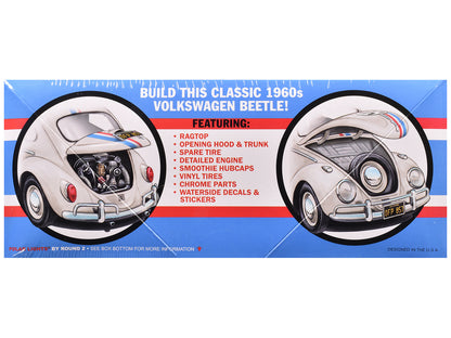Skill 2 Model Kit Volkswagen Beetle Herbie "The Love Bug" (1969) Movie 1/25 Scale Model