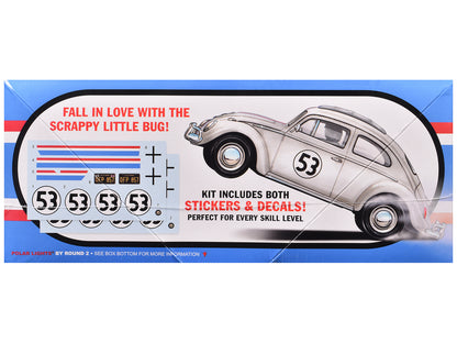 Skill 2 Model Kit Volkswagen Beetle Herbie "The Love Bug" (1969) Movie 1/25 Scale Model