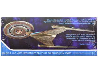 Skill 2 Snap Model Kit U.S.S. Discovery NCC-1031 Spacecraft "Star Trek: Discovery" (2017-2024) TV Series 1/2500 Scale Model