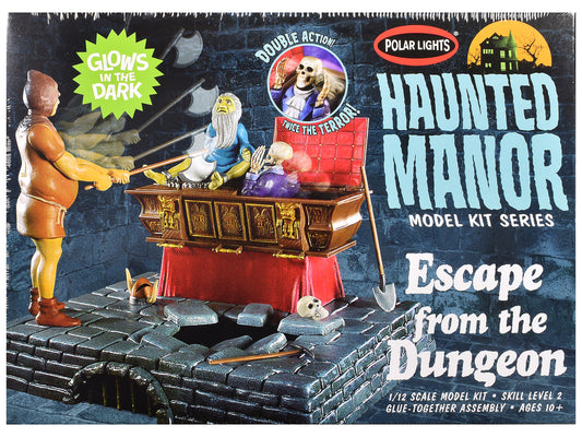 Skill 2 Model Kit Haunted Manor "Escape from the Dungeon" Diorama Set 1/12 Scale Model