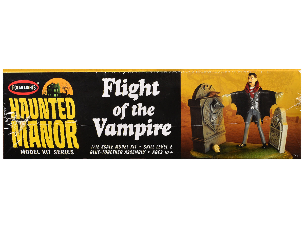 Skill 2 Model Kit Haunted Manor "Flight of the Vampire" Diorama Set 1/12 Scale Model