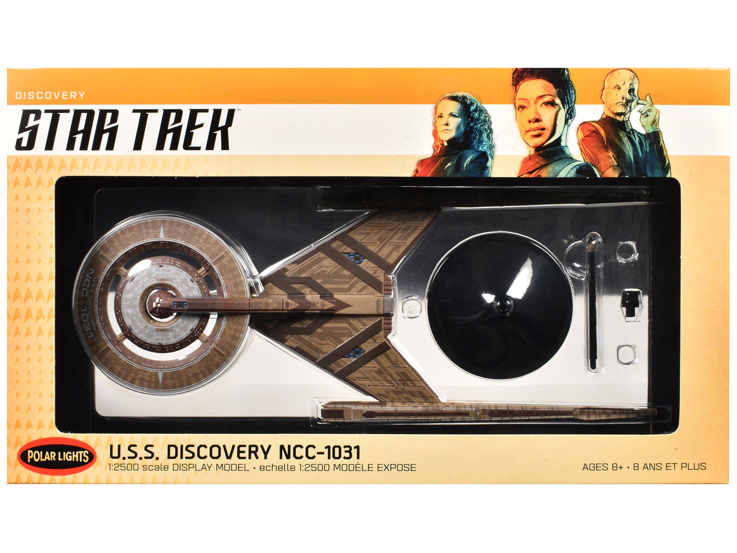 U.S.S. Discovery NCC-1031 Spacecraft "Star Trek: Discovery" (2017-2024) TV Series 1/2500 Scale Model