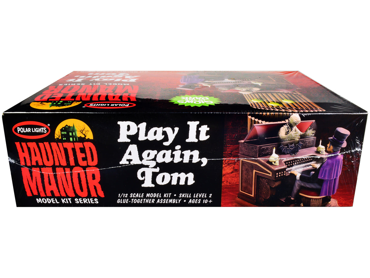 Skill 2 Model Kit Haunted Manor "Play it Again Tom" Diorama Set 1/12 Scale Model