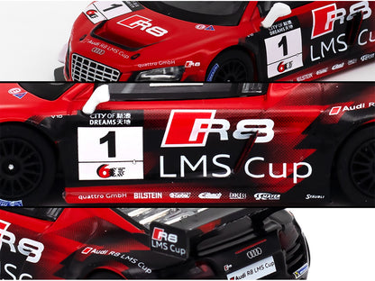 Audi R8 LMS #1 Edoardo Mortara Winner "Macau GT Cup" (2013) 1/64 Diecast Model Car