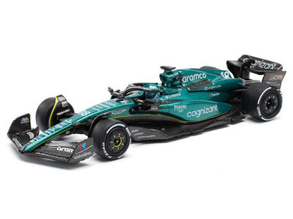 Aston Martin AMR23 #18 Lance Stroll "Formula One F1 World Championship" (2023) 1/64 Diecast Model Car