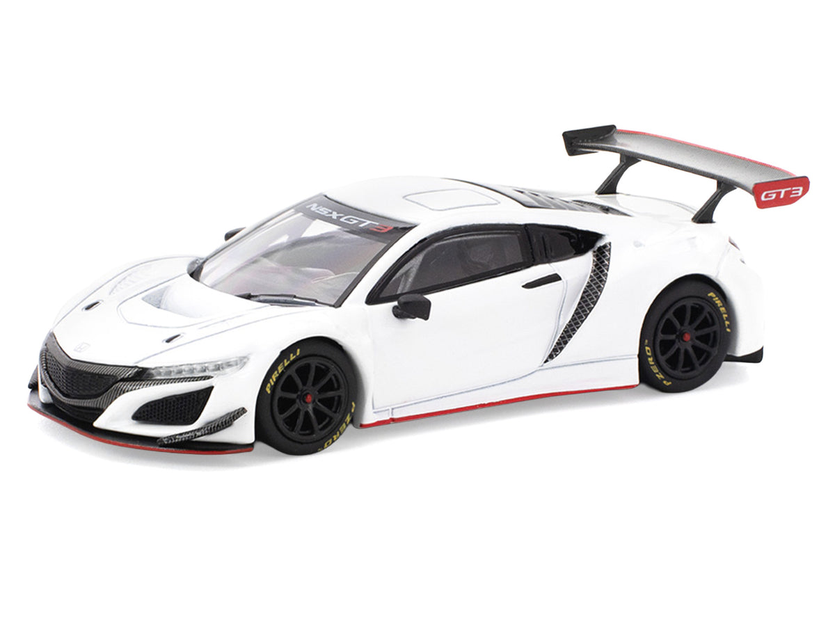 Honda NSX GT3 EVO22 White 1/64 Diecast Model Car