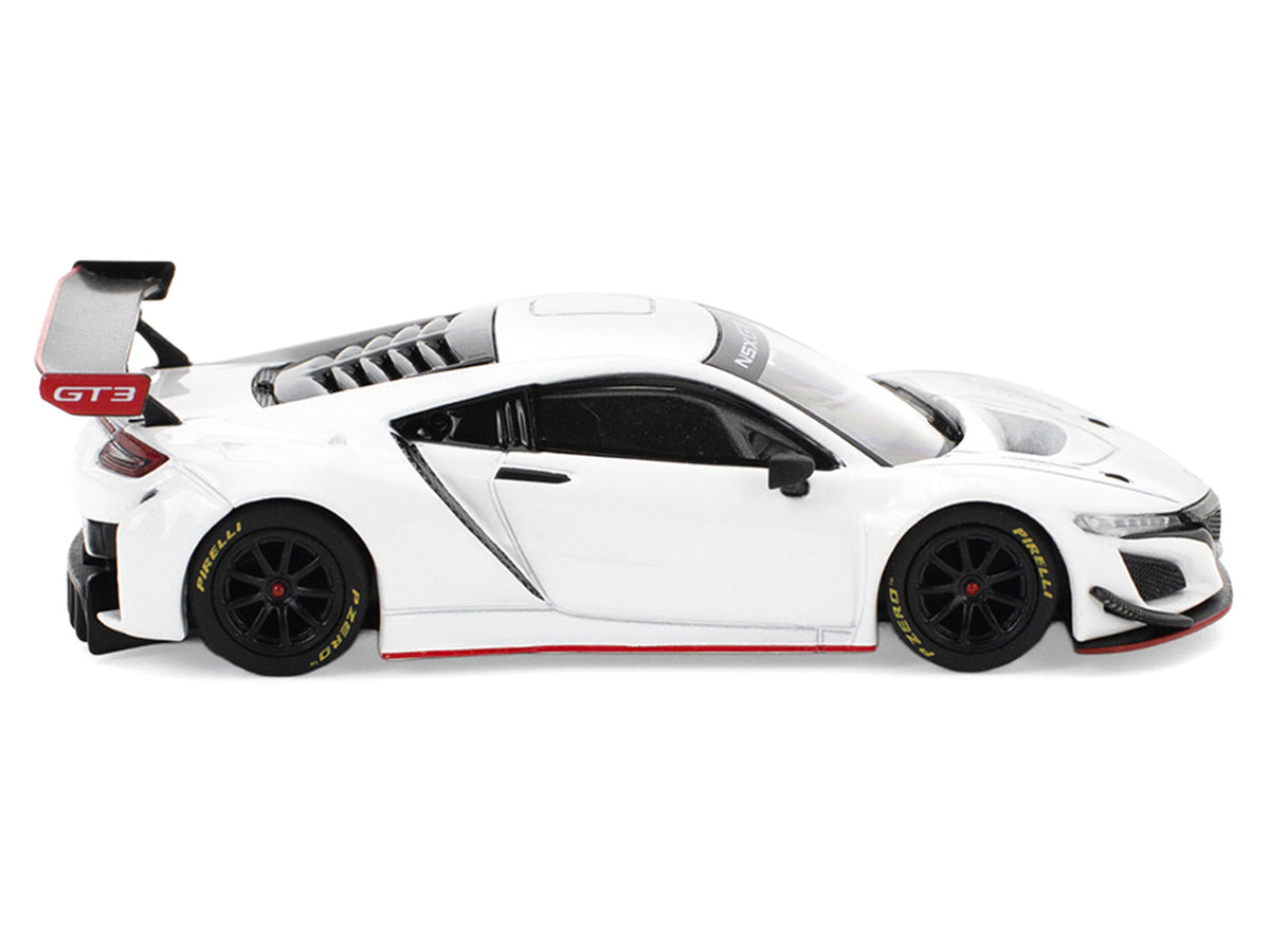 Honda NSX GT3 EVO22 White 1/64 Diecast Model Car