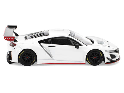 Honda NSX GT3 EVO22 White 1/64 Diecast Model Car