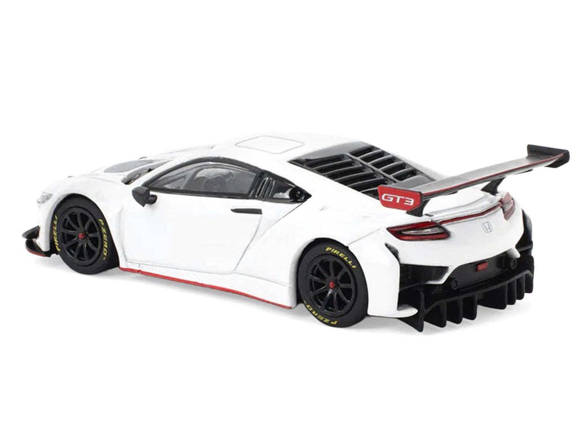 Honda NSX GT3 EVO22 White 1/64 Diecast Model Car