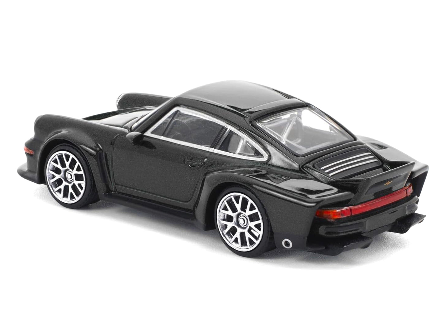 Singer DLS Turbo Black Metallic 1/64 Diecast Model Car