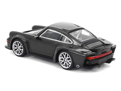 Singer DLS Turbo Black Metallic 1/64 Diecast Model Car