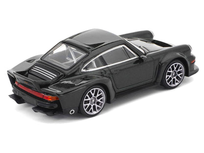 Singer DLS Turbo Black Metallic 1/64 Diecast Model Car