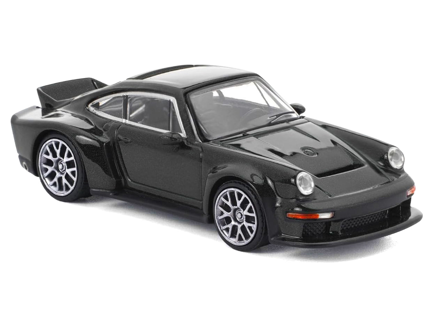 Singer DLS Turbo Black Metallic 1/64 Diecast Model Car