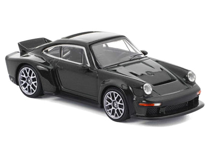 Singer DLS Turbo Black Metallic 1/64 Diecast Model Car