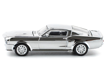 Shelby Mustang GT500 Silver Chrome 1/64 Diecast Model Car
