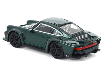 Singer DLS Turbo Green Metallic 1/64 Diecast Model Car