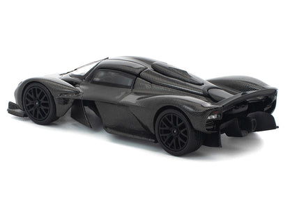 Aston Martin Valkyrie Carbon Fiber 1/64 Diecast Model Car