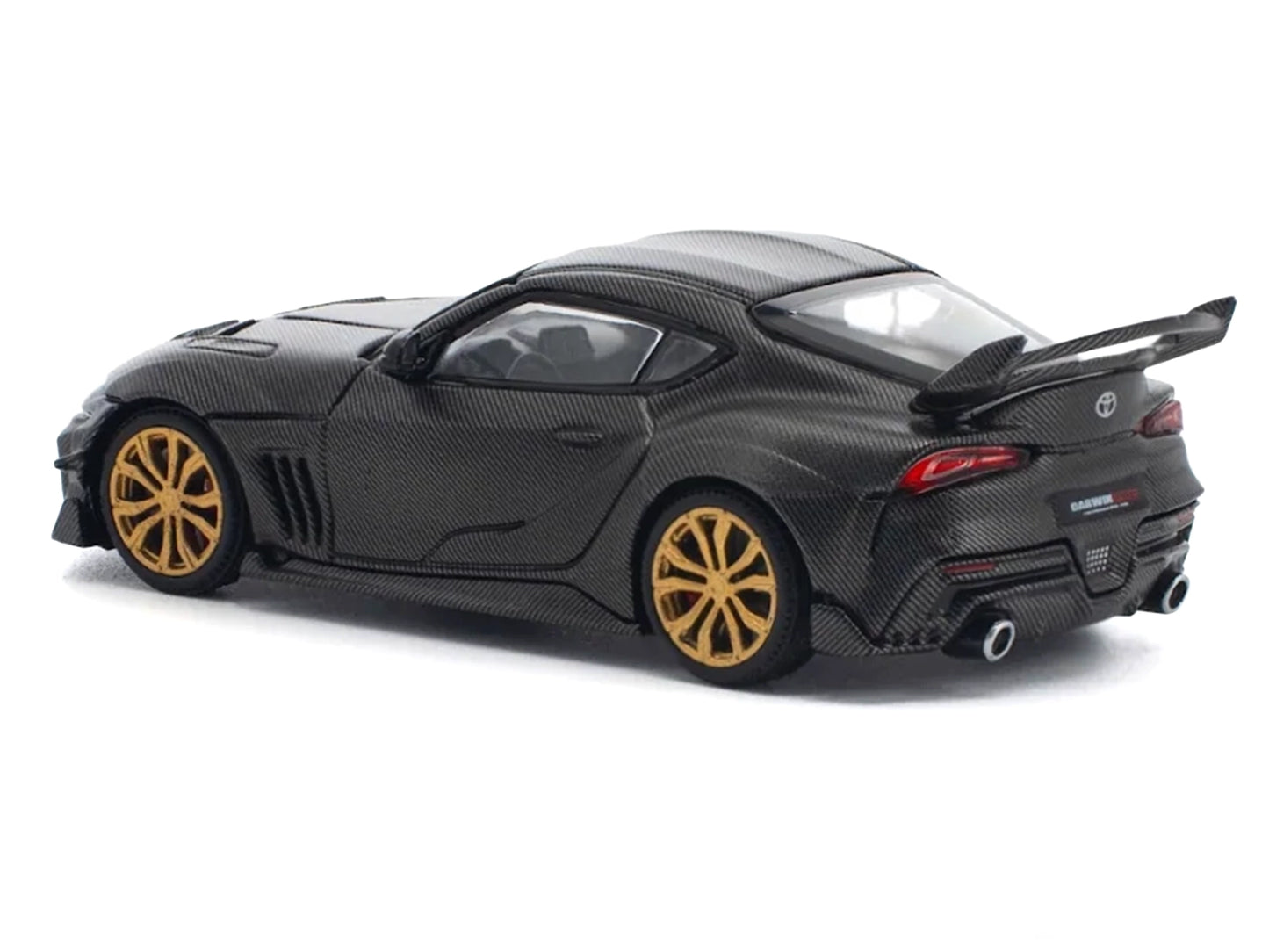 Toyota DarwinPro 66G WBK Supra A90 Full Carbon 1/64 Diecast Model Car