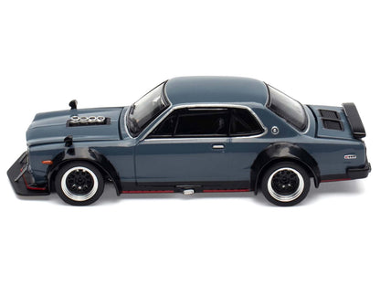 Skyline GT-R V8 Drift "Hakosuka" RHD (Right Hand Drive) Gray "Tokyo Auto Salon Hong Kong 2025" Special Edition 1/64 Diecast Model Car
