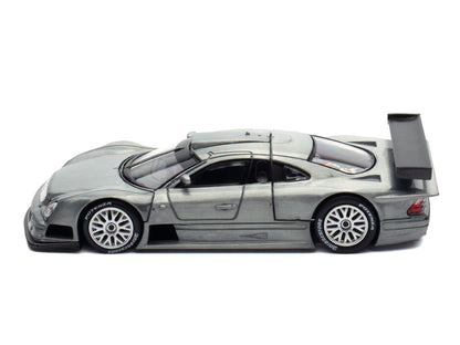 Mercedes-Benz CLK GTR Raw Metal 1/64 Diecast Model Car