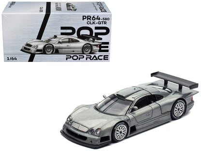 Mercedes-Benz CLK GTR Raw Metal 1/64 Diecast Model Car