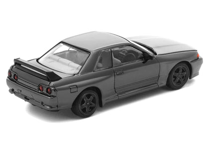 GTR R32 RHD (Right Hand Drive) Dark Chrome "The Dark Chrome Series" 1/64 Die Cast Model Car