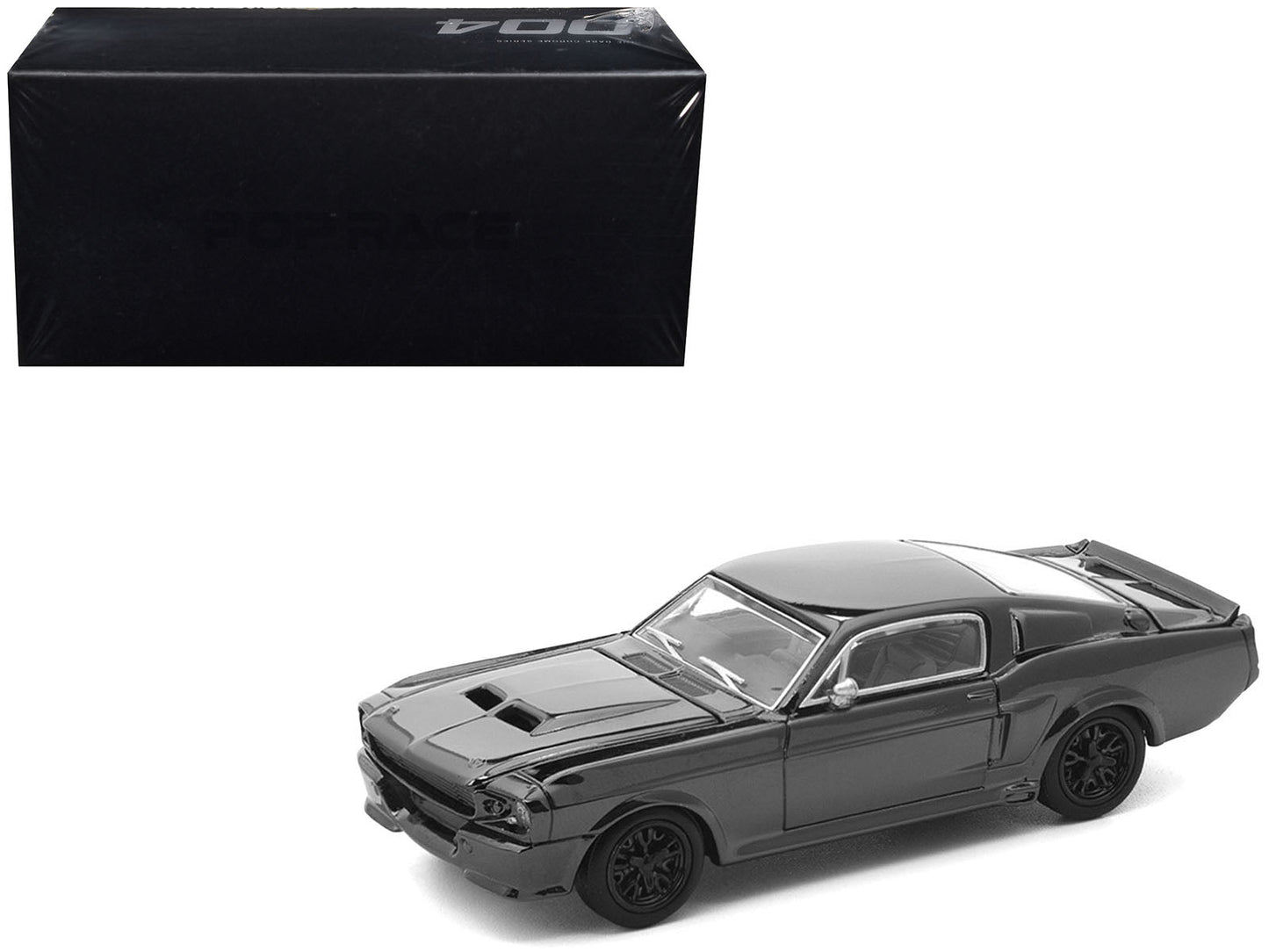 GTR R32 RHD (Right Hand Drive) Dark Chrome "The Dark Chrome Series" 1/64 Die Cast Model Car