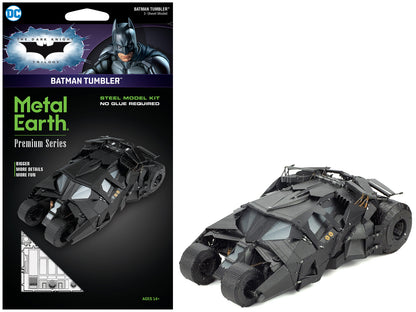 Model Kit Batman Tumbler "The Dark Knight Trilogy" (2005-2012) Movies (Challenging Difficulty) Steel Model
