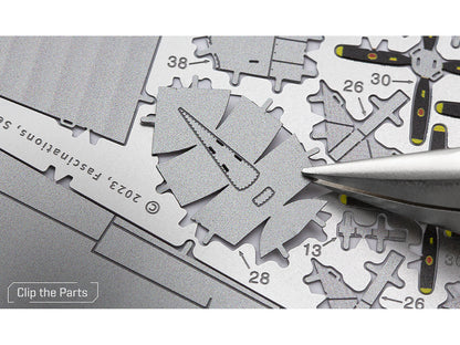 Model Kit Hughes H-4 Hercules Flying Boat "The Spruce Goose" (Moderate Difficulty) Steel Model