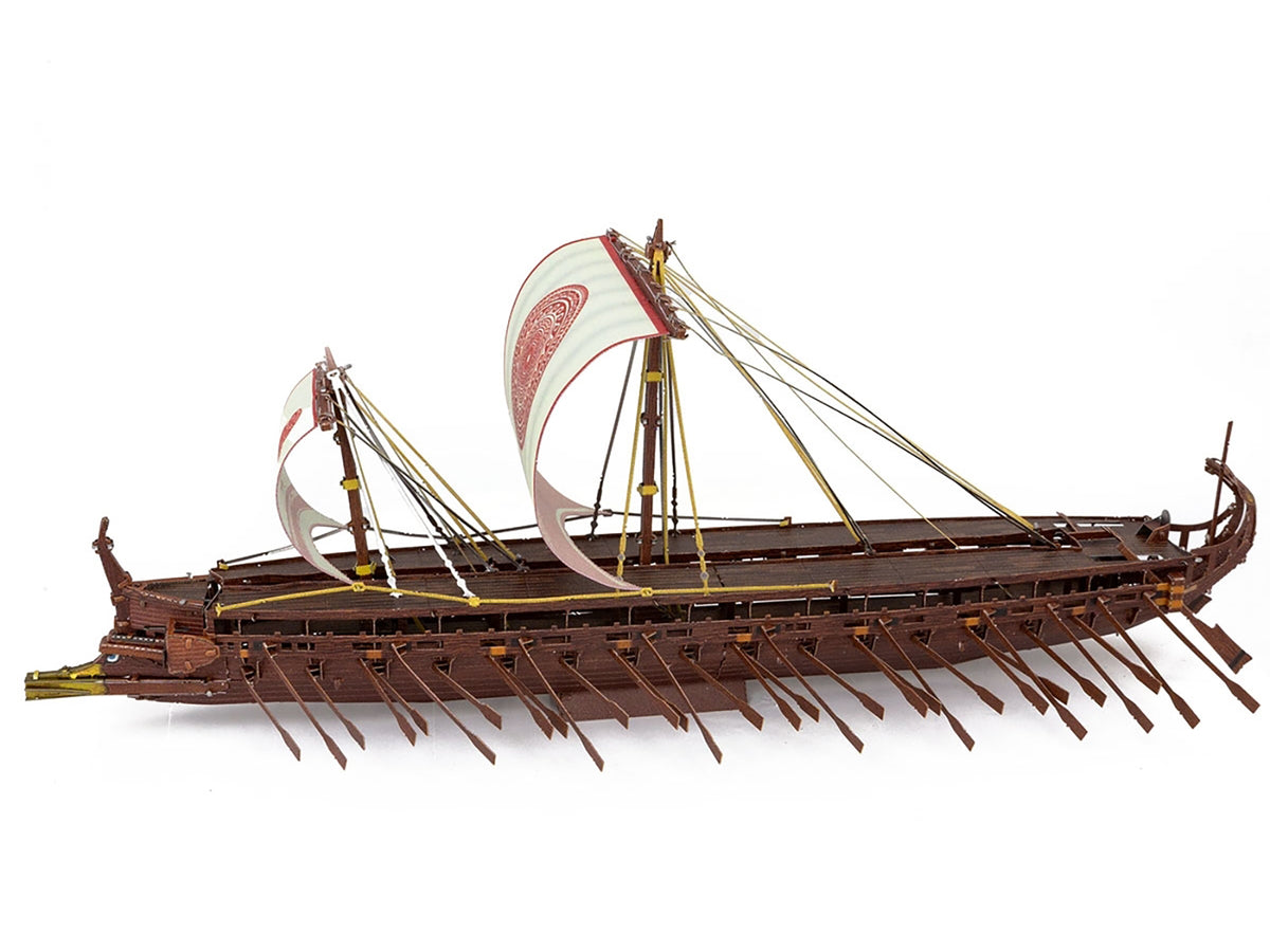 Model Kit Greek Trireme Warship (Expert Difficulty) Steel Model