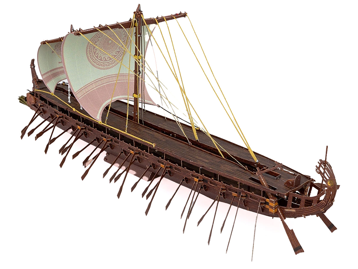 Model Kit Greek Trireme Warship (Expert Difficulty) Steel Model