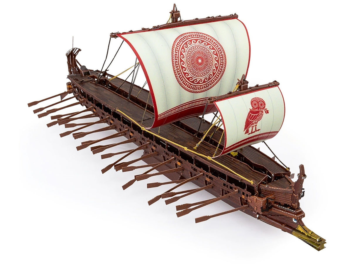 Model Kit Greek Trireme Warship (Expert Difficulty) Steel Model