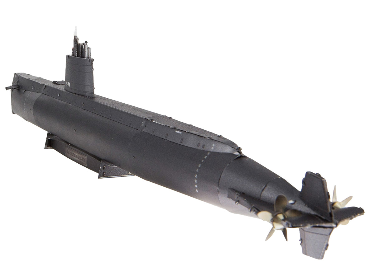 Model Kit USS Nautilus (SSN-571) Submarine "United States Navy" (Challenging Difficulty) Steel Model