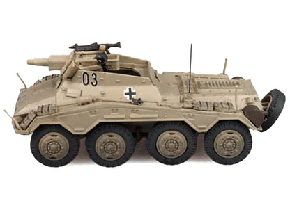 Sd.Kfz. 234/3 Armored Vehicle "#0 3rd Panzer Division Hungary" (1945) German Army 1/72 Diecast Model