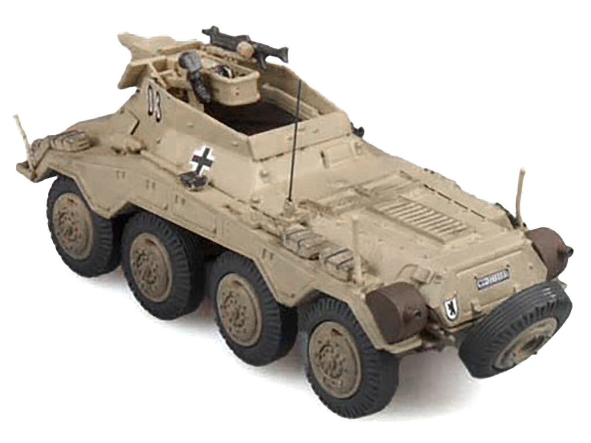 Sd.Kfz. 234/3 Armored Vehicle "#0 3rd Panzer Division Hungary" (1945) German Army 1/72 Diecast Model