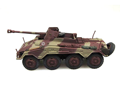 Sd.Kfz. 234/4 Armored Vehicle "Unidentified Unit Western Front" (1945) German 1/72 Diecast Model