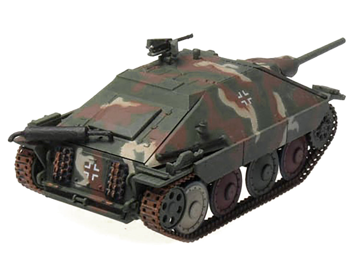 Hetzer (Starr) Tank Destroyer "Kampfgruppe Milowitz Prague" (1945) German Army 1/72 Diecast Model